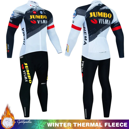 Jumbo Visma Fleece Thermal Set
