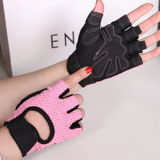 Breathable Anti-Slip Fingerless Cycling Gloves