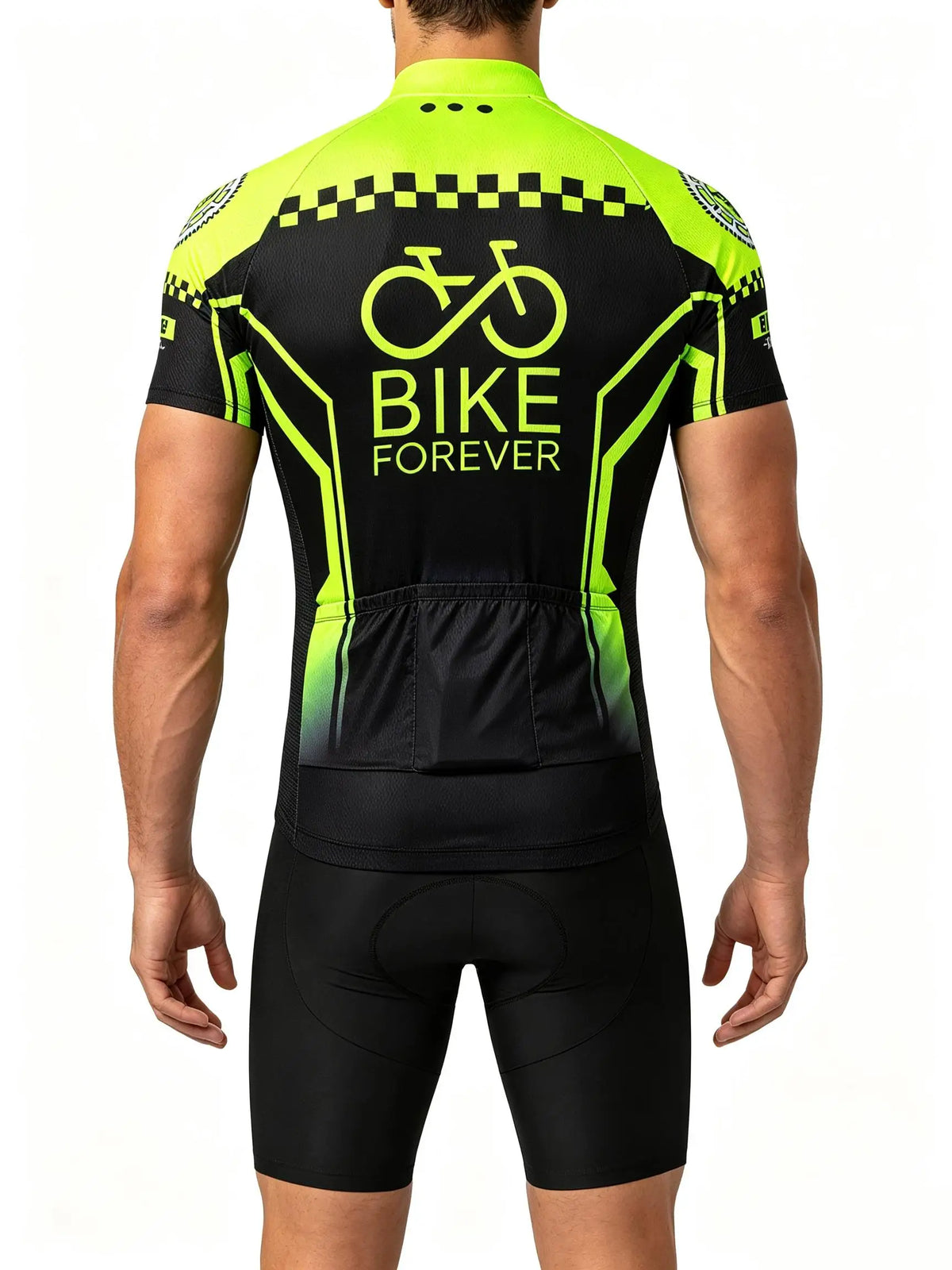 Pro Team-Inspired Cycling Jersey & Shorts Set