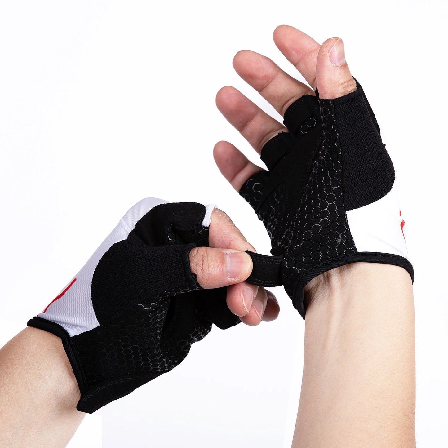 Anti Slip Shock Breathable Half Finger Gloves