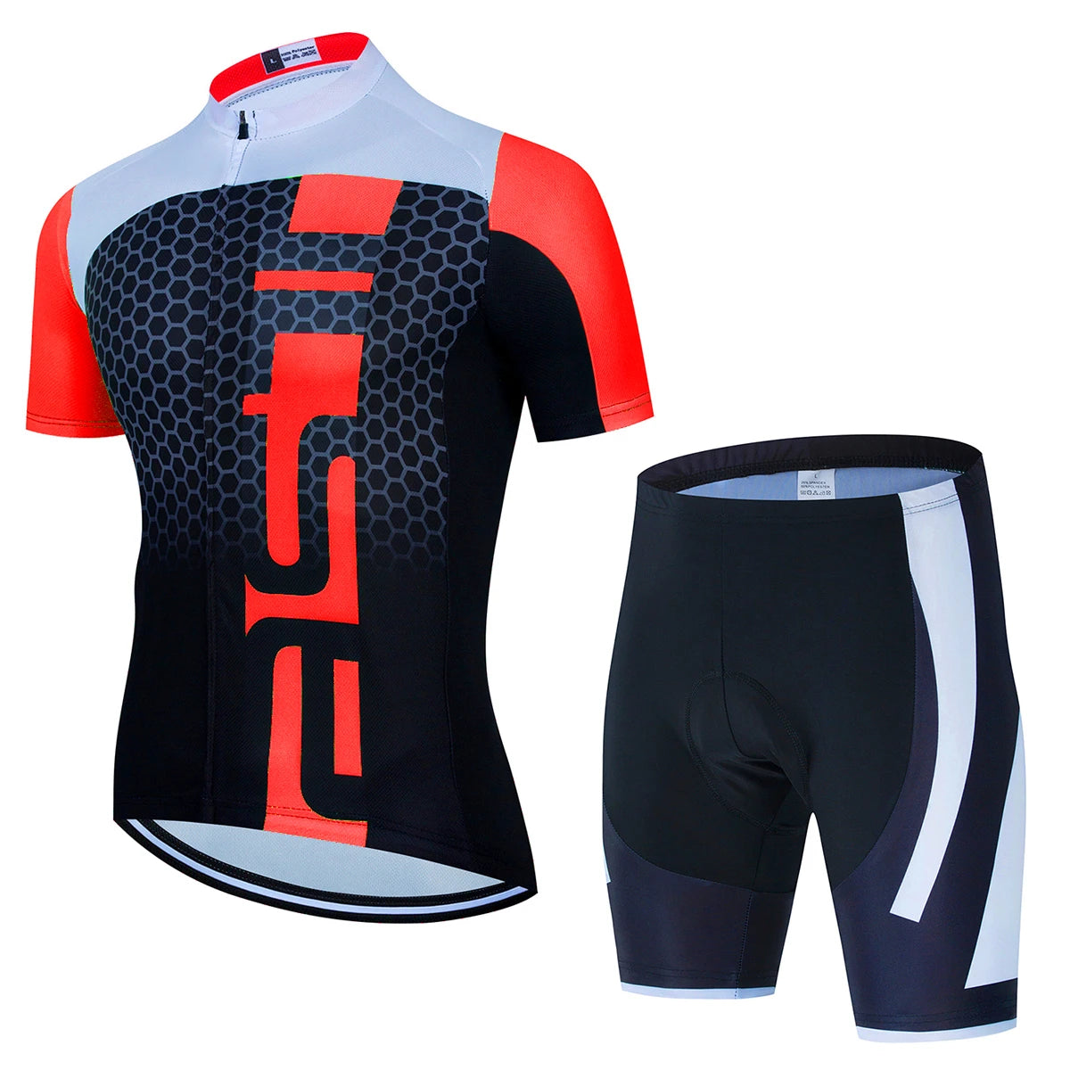 Men's Yellow & Black Summer Cycling Kit