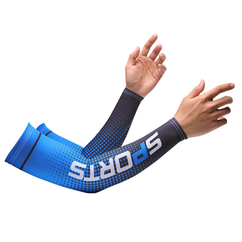 Breathable UV-Protective Cycling Arm Sleeves