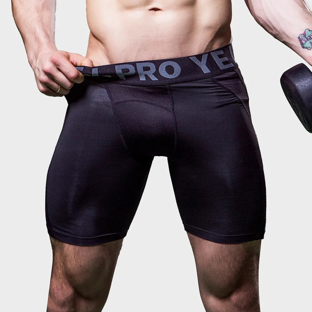 Men's Quick-Dry Compression Training Shorts
