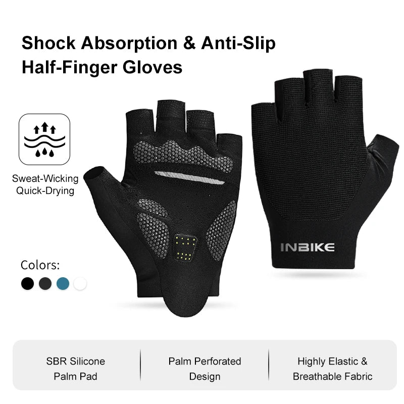 INBIKE Half Finger Cycling Gloves