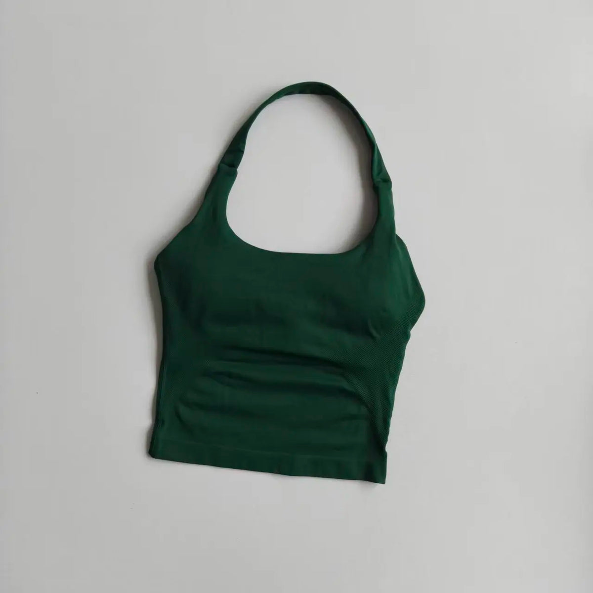 Seamless Cross-Back High-Support Sports Bra