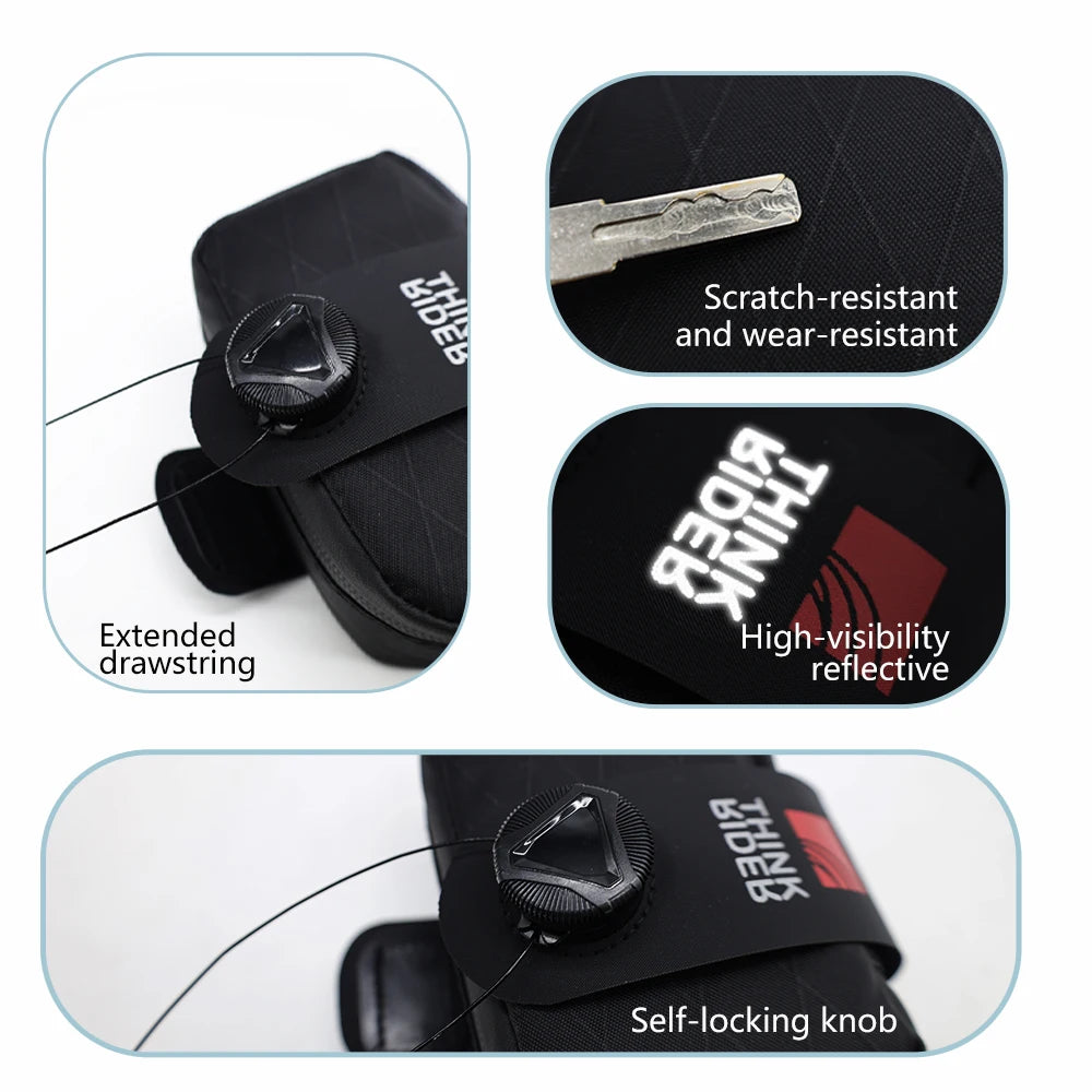 ThinkRider 0.5L Reflective Bicycle Saddle Bag