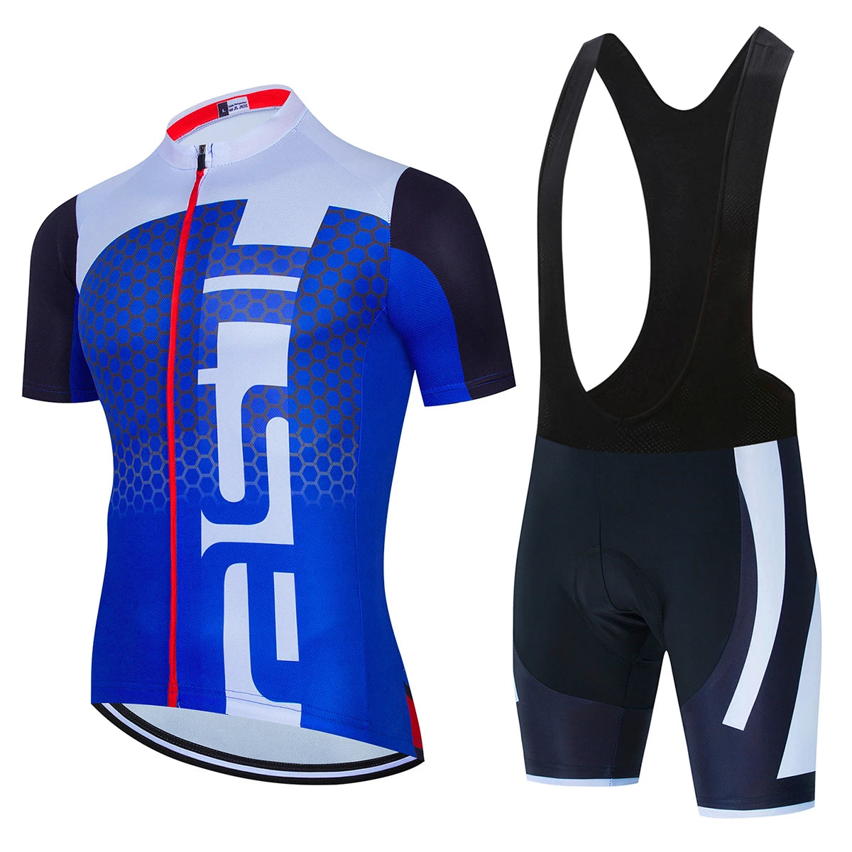 Men's Yellow & Black Summer Cycling Kit