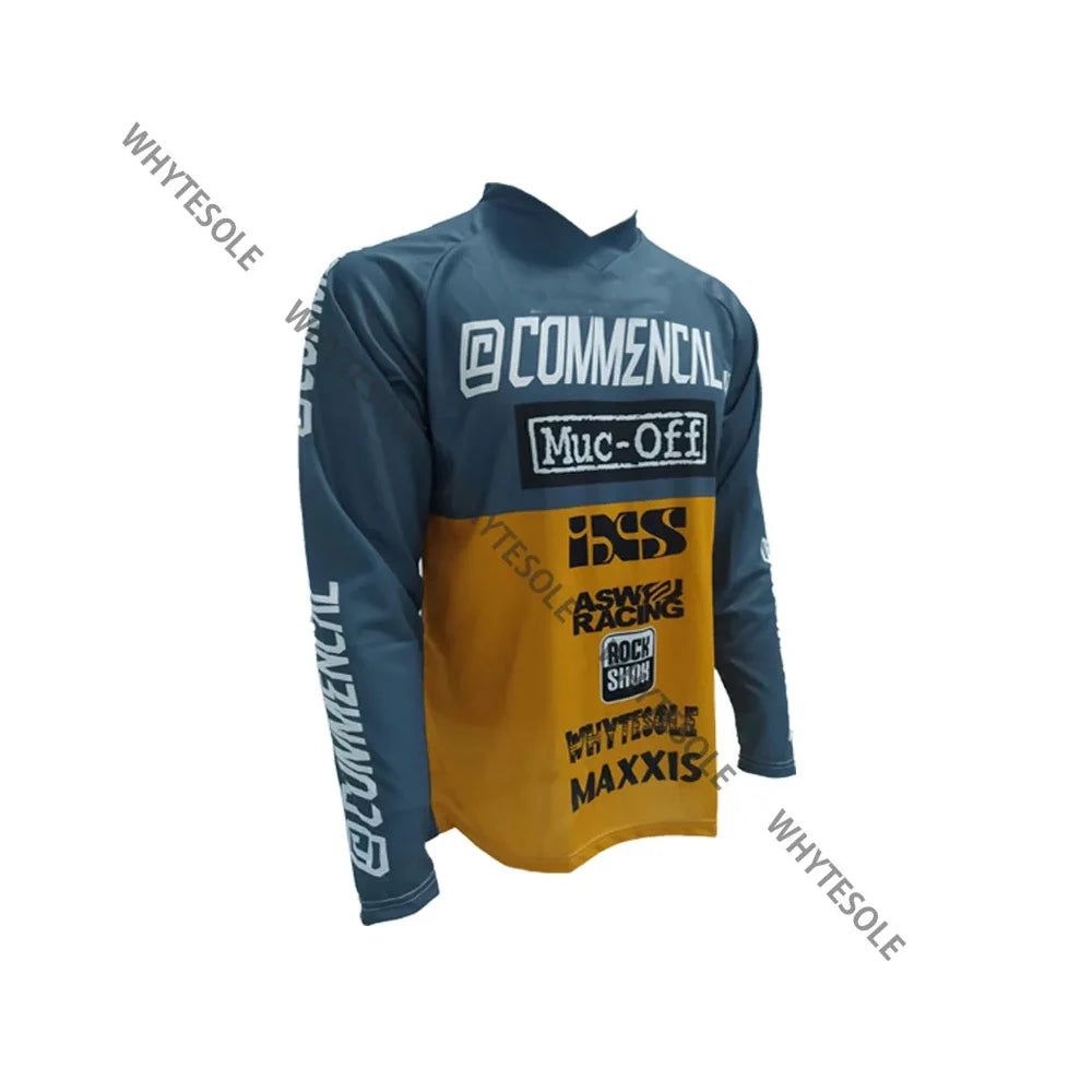 Pro Team-Inspired MTB & BMX Downhill Jersey