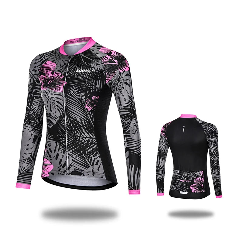 Women's Lightweight Long-Sleeve Cycling Jersey