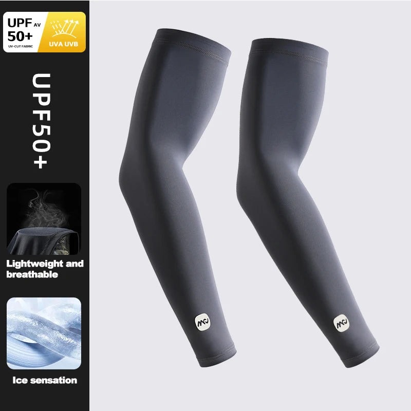 Cooling UV-Protective Compression Arm Sleeves