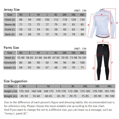 OGG Cycling Long Sleeve Set