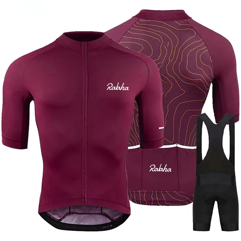 Men's Racing Short-Sleeve Cycling Jersey