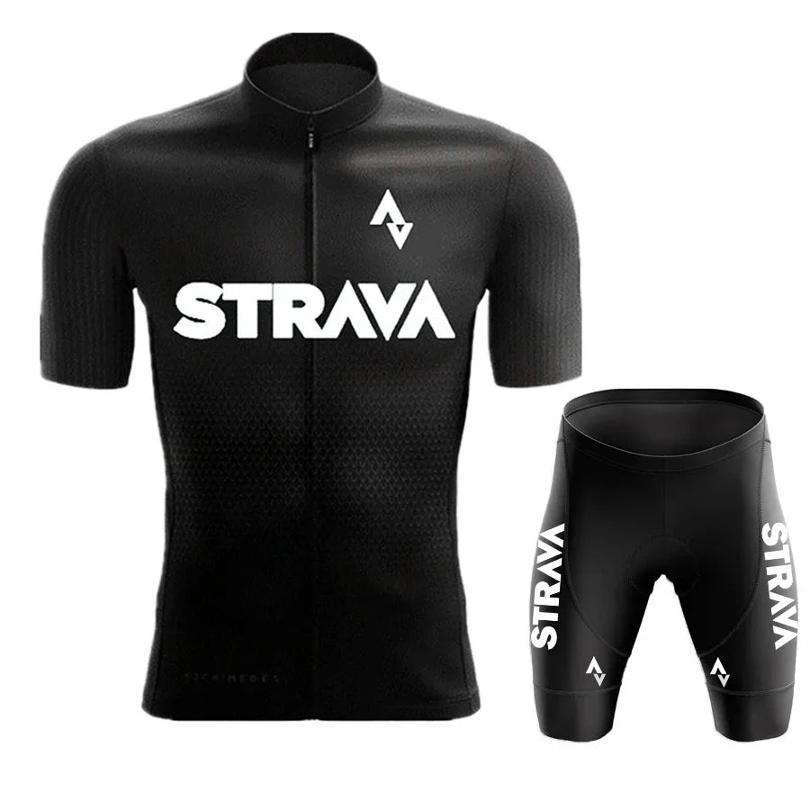 Men's Reflective Short-Sleeve Cycling Jersey