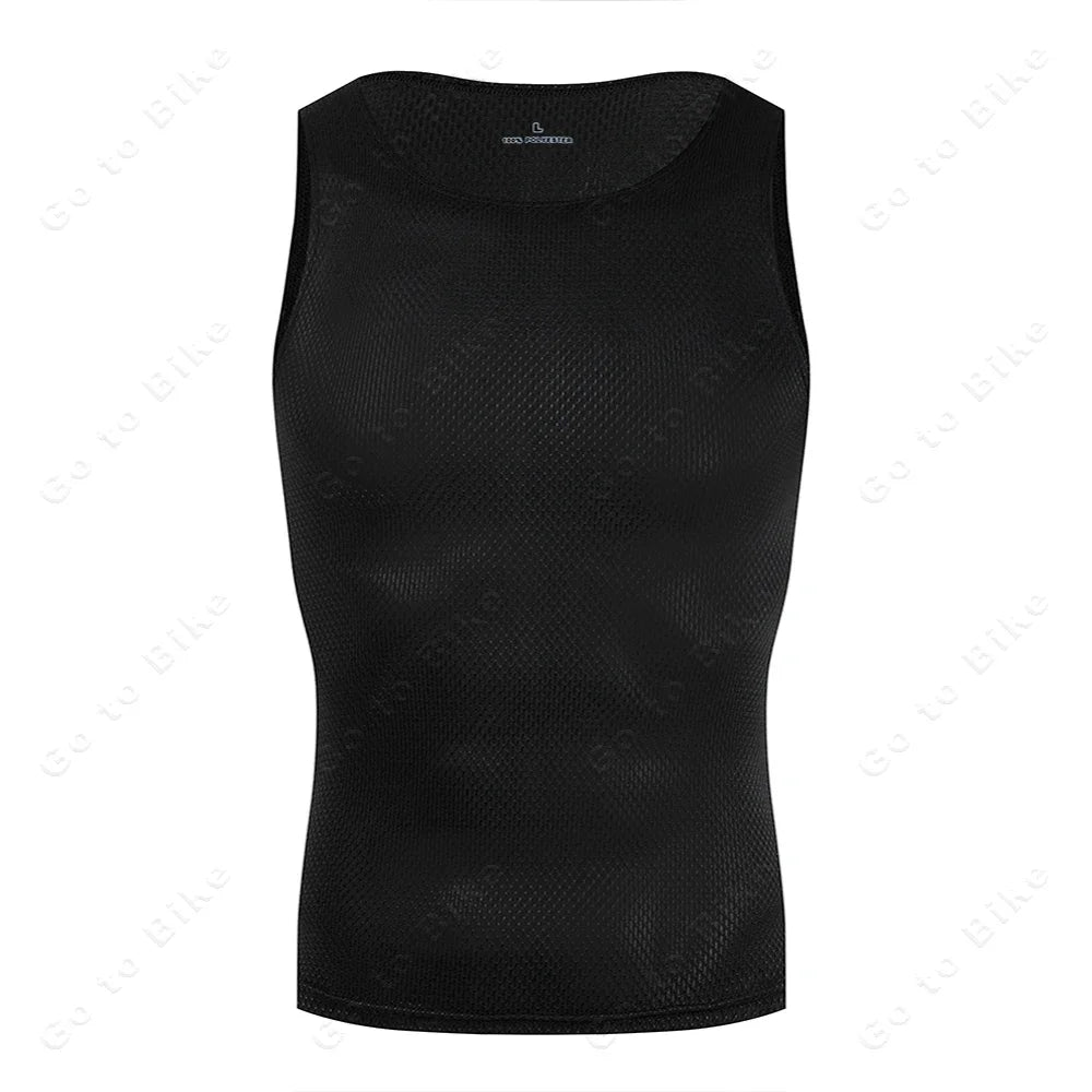 Quick-Dry Sleeveless Cycling Base Layer