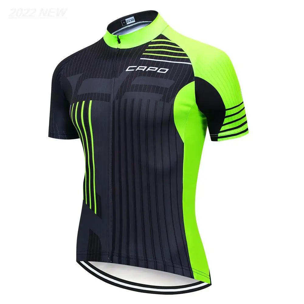 CAPO Team-Inspired Men's Summer Cycling Kit