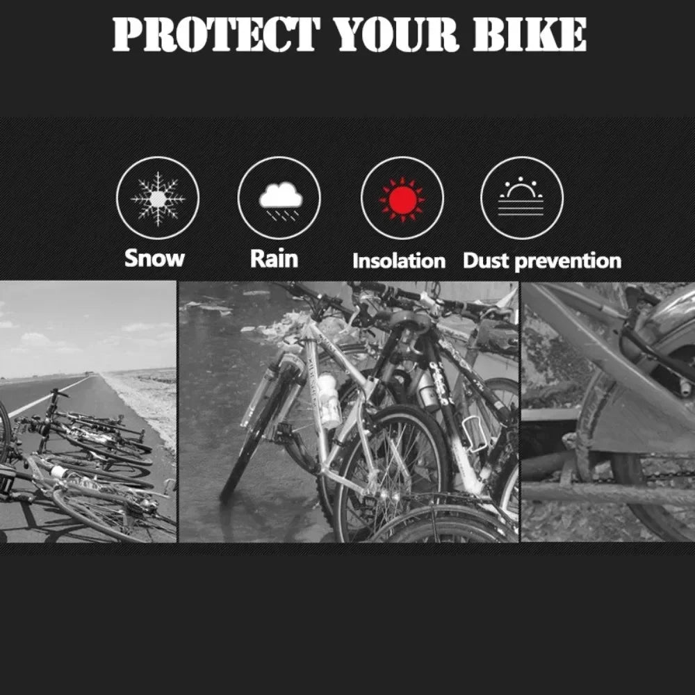 Waterproof Bicycle & Motorcycle Storage Cover