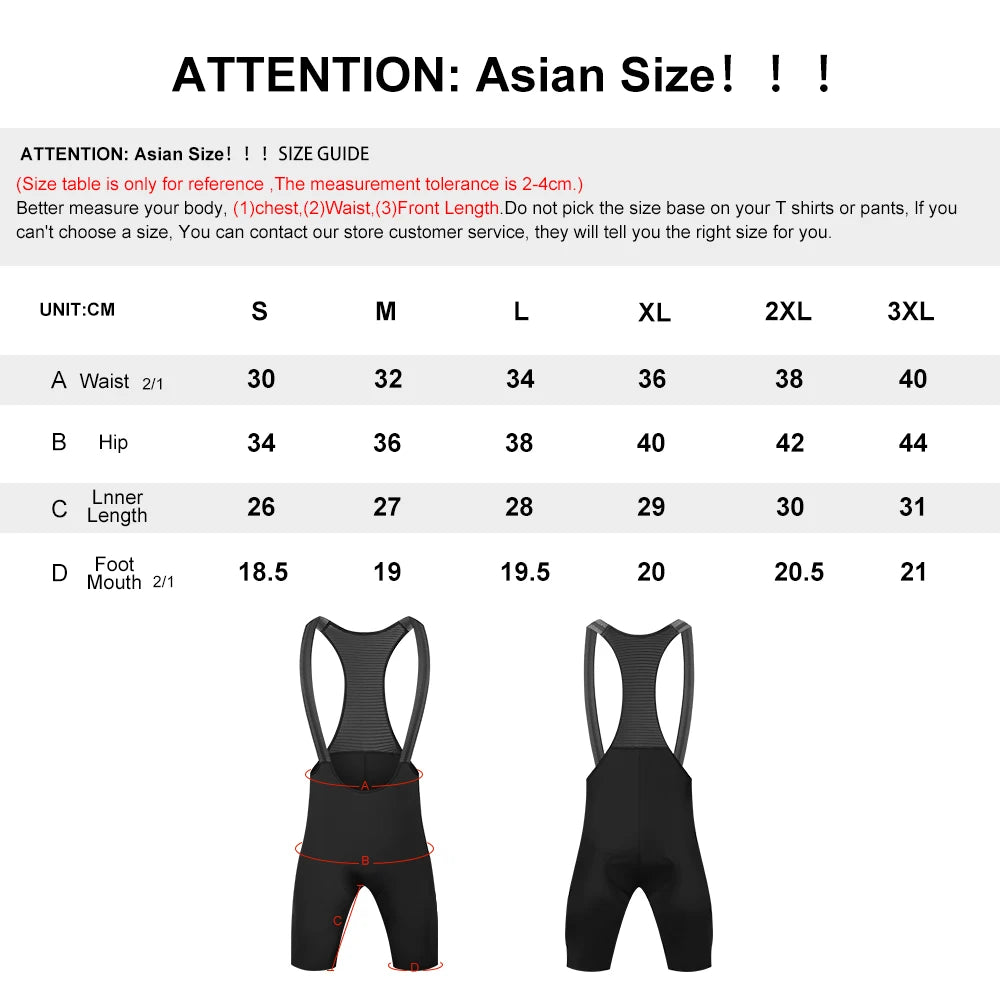 BCBE-ING 7-Hour Padded Men's Cycling Bib Shorts