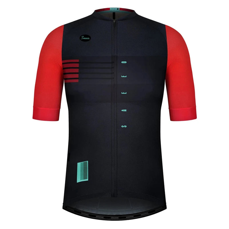 Men's UV-Protective Compression Cycling Jersey