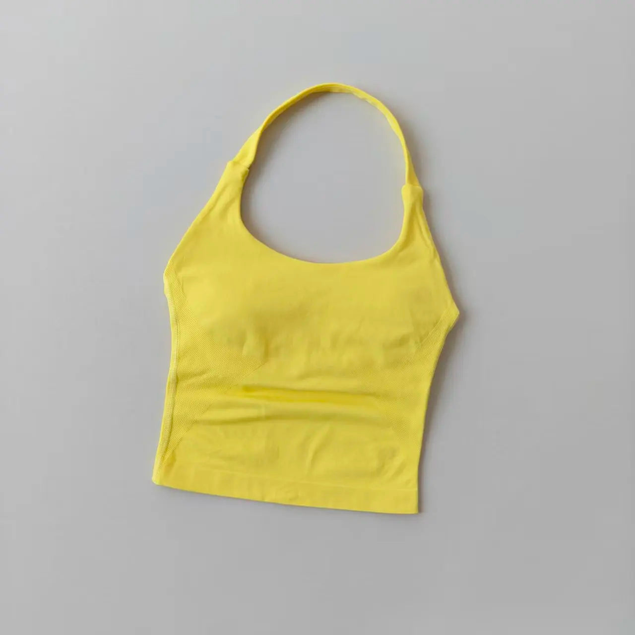 Seamless Cross-Back High-Support Sports Bra
