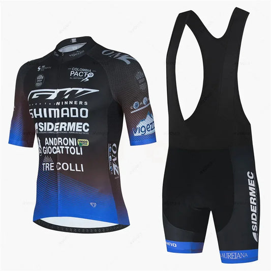 Men's 19D Padded Cycling Jersey & Bib Set