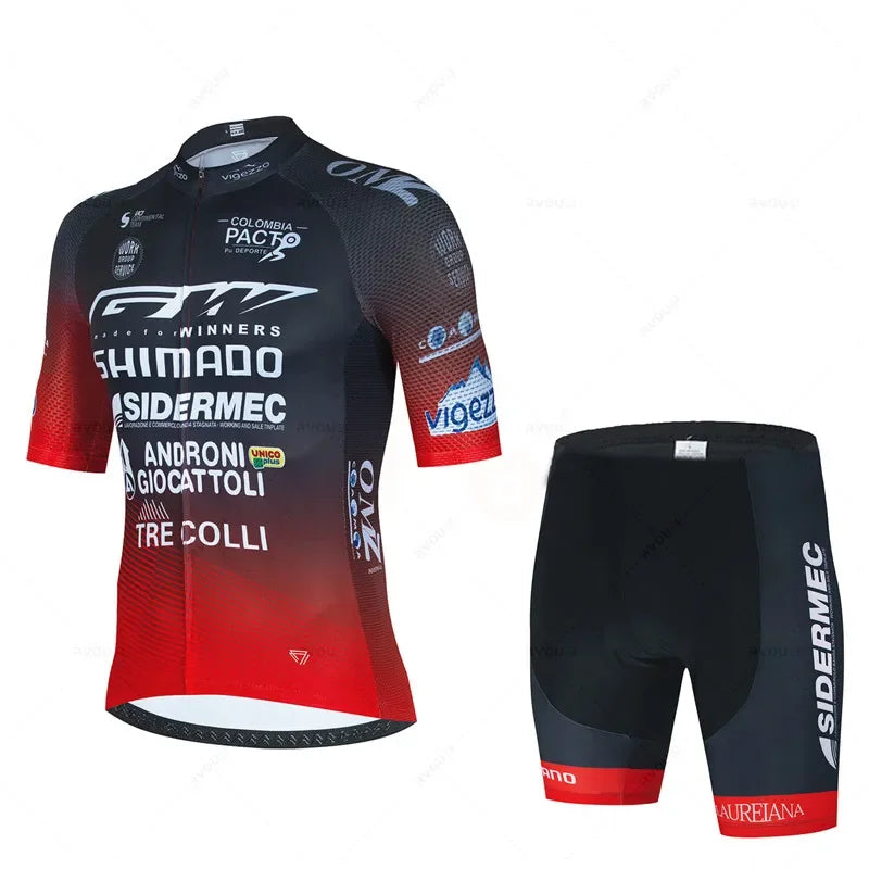Men's 19D Padded Cycling Jersey & Bib Set