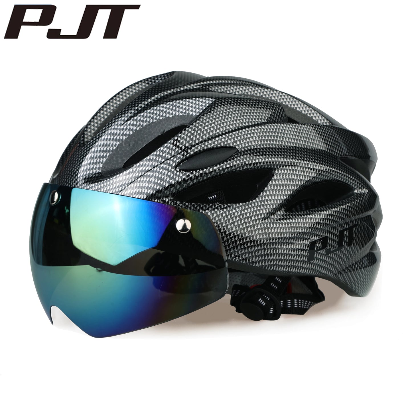 PJT Cycling Helmet with Magnetic Goggles