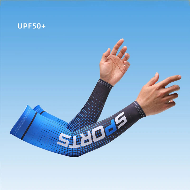 Breathable UV-Protective Cycling Arm Sleeves