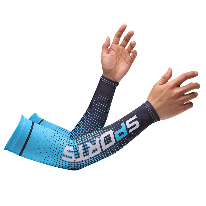 Breathable UV-Protective Cycling Arm Sleeves