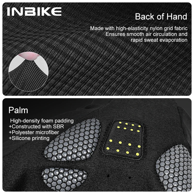 INBIKE Half Finger Cycling Gloves