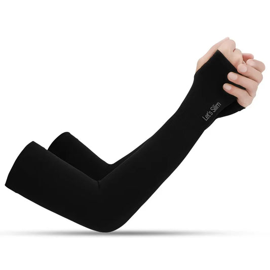 UV-Protective Cycling Arm Sleeves with Hand Covers