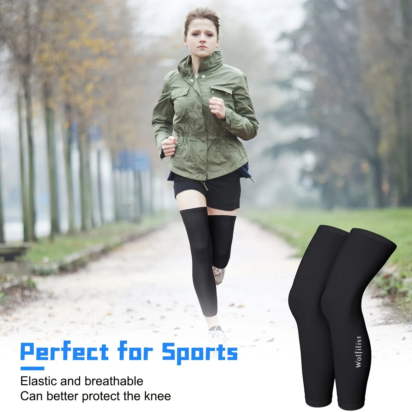 Thermal Leg Compression Long Sleeves Warmers