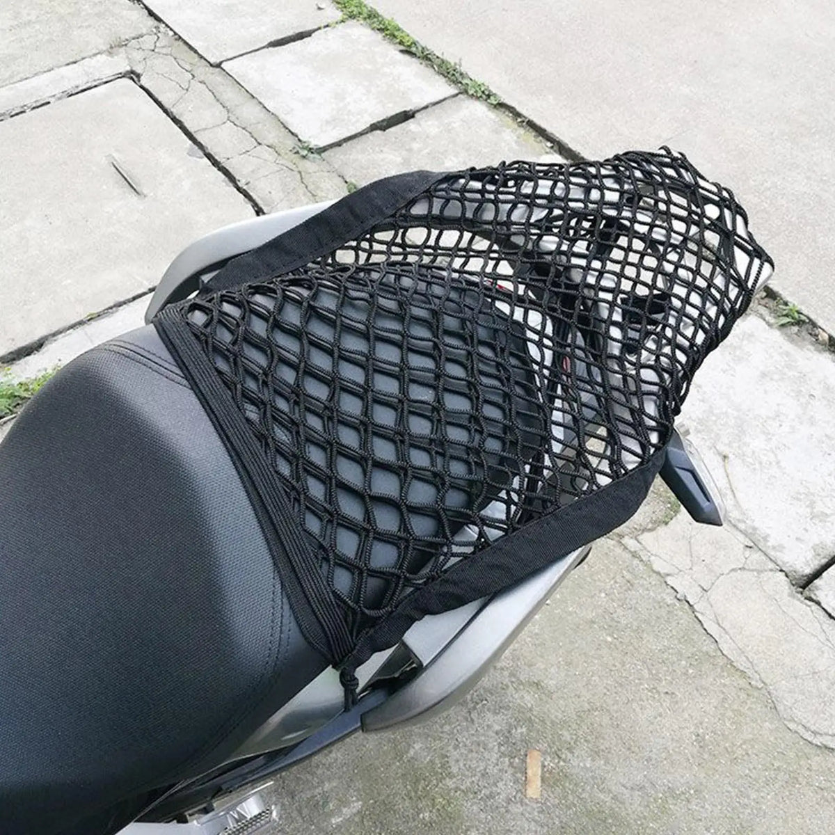 Motorcycle & Bicycle Cargo Storage Net