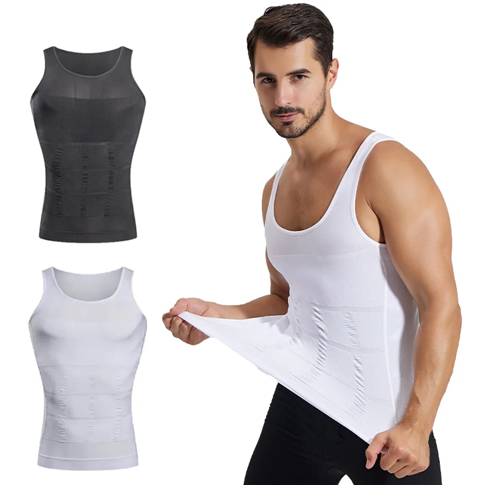 Men's Sleeveless Compression Training Top