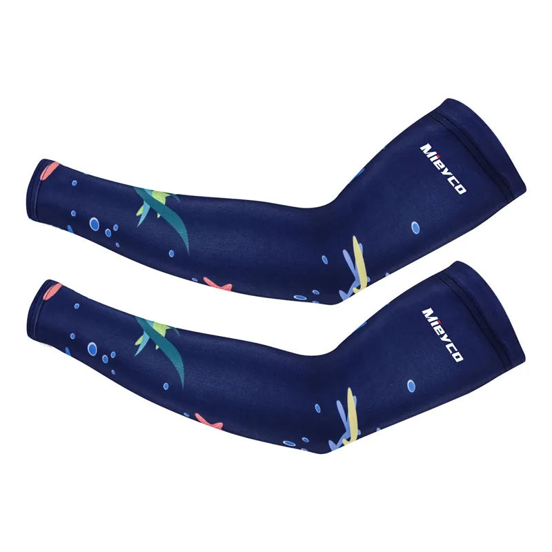 Quick-Dry UV-Protective Cycling Arm Sleeves