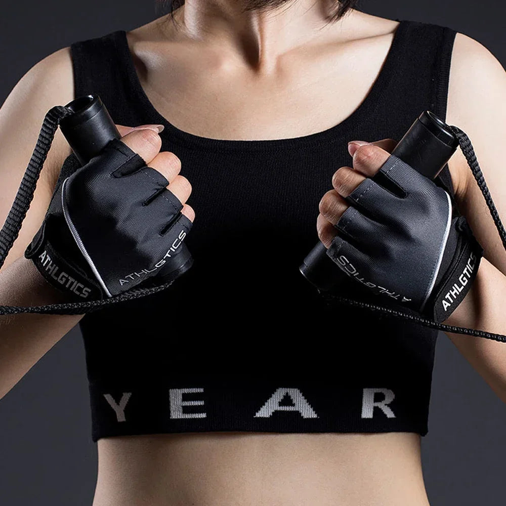 Breathable Fingerless Cycling Gloves for Training