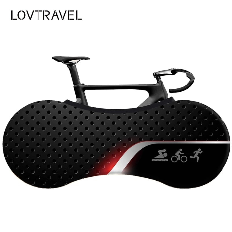 Bicycle Cover Indoor Portable Fabric Elastic Protection Dust Cover