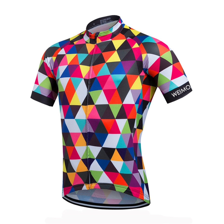 Men Short Sleeve Cycling Jersey