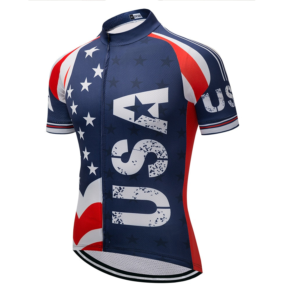 Men Short Sleeve Cycling Jersey
