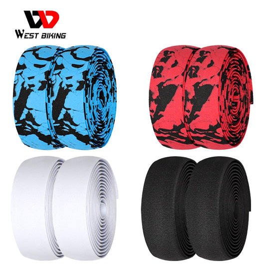 WEST BIKING Road Bike Handlebar Tape Damping Anti-Slip Wraps