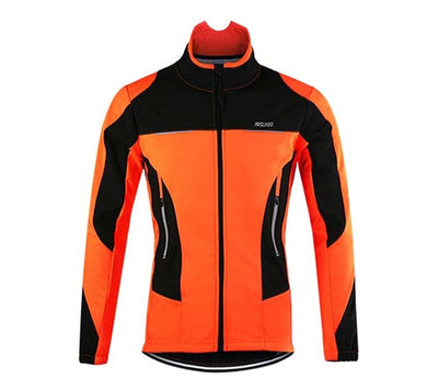 ARSUXEO Fleece Thermal Cycling Jacket
