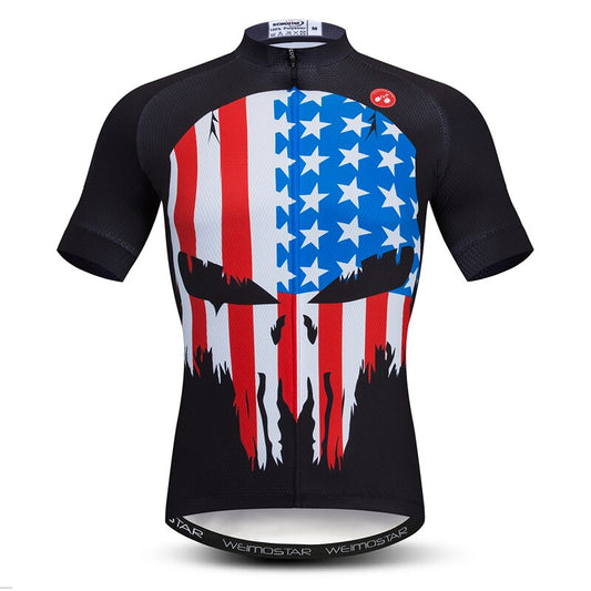 Men Short Sleeve Cycling Jersey