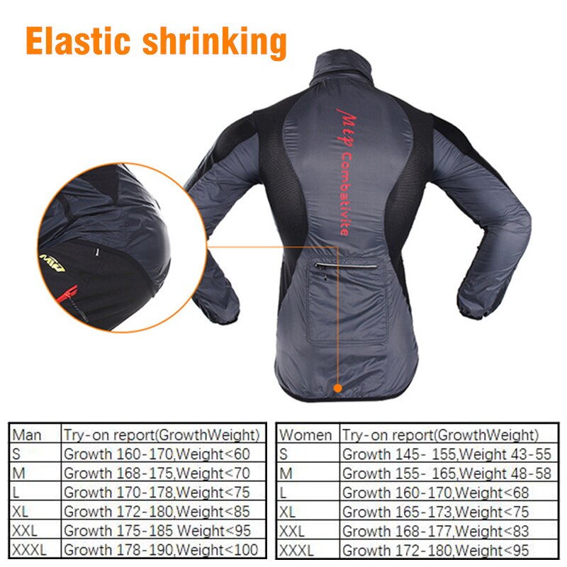 Ultra-light Hooded Bicycle Windproof Jacket