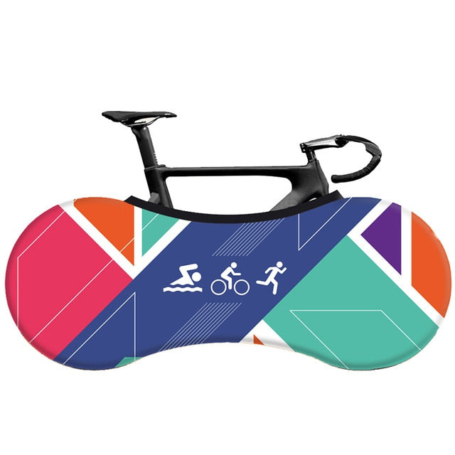 Bicycle Cover Indoor Portable Fabric Elastic Protection Dust Cover