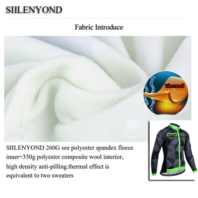 Siilenyond Thermal Cycling Jersey Sets S33