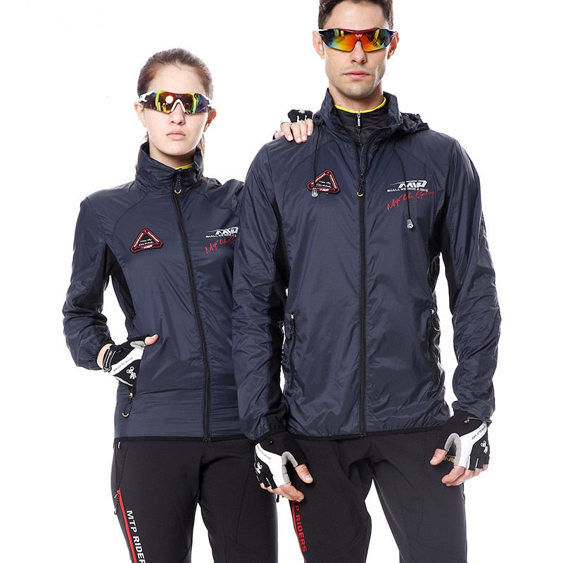 Ultra-light Hooded Bicycle Windproof Jacket