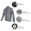 DAREVIE Full Reflective Removable Sleeves Cycling Jacket