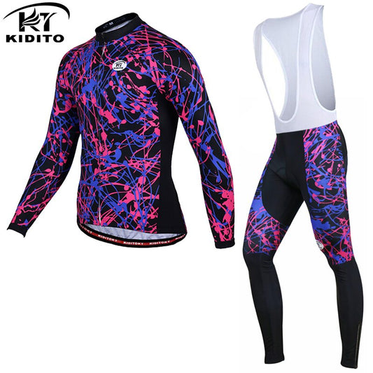 Thermal KIDITOKT Winter Pro Cycling Jersey Set