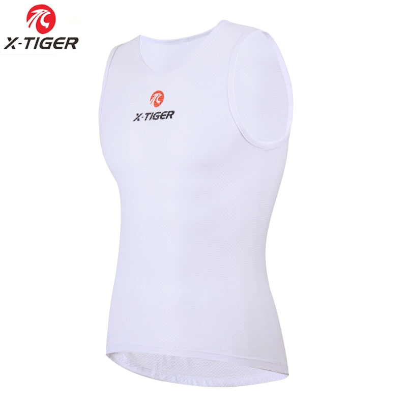 X-Tiger Cool Mesh Superlight Vest Breathable Short Sleeve Undershirt
