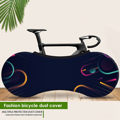 Bicycle Cover Indoor Portable Fabric Elastic Protection Dust Cover
