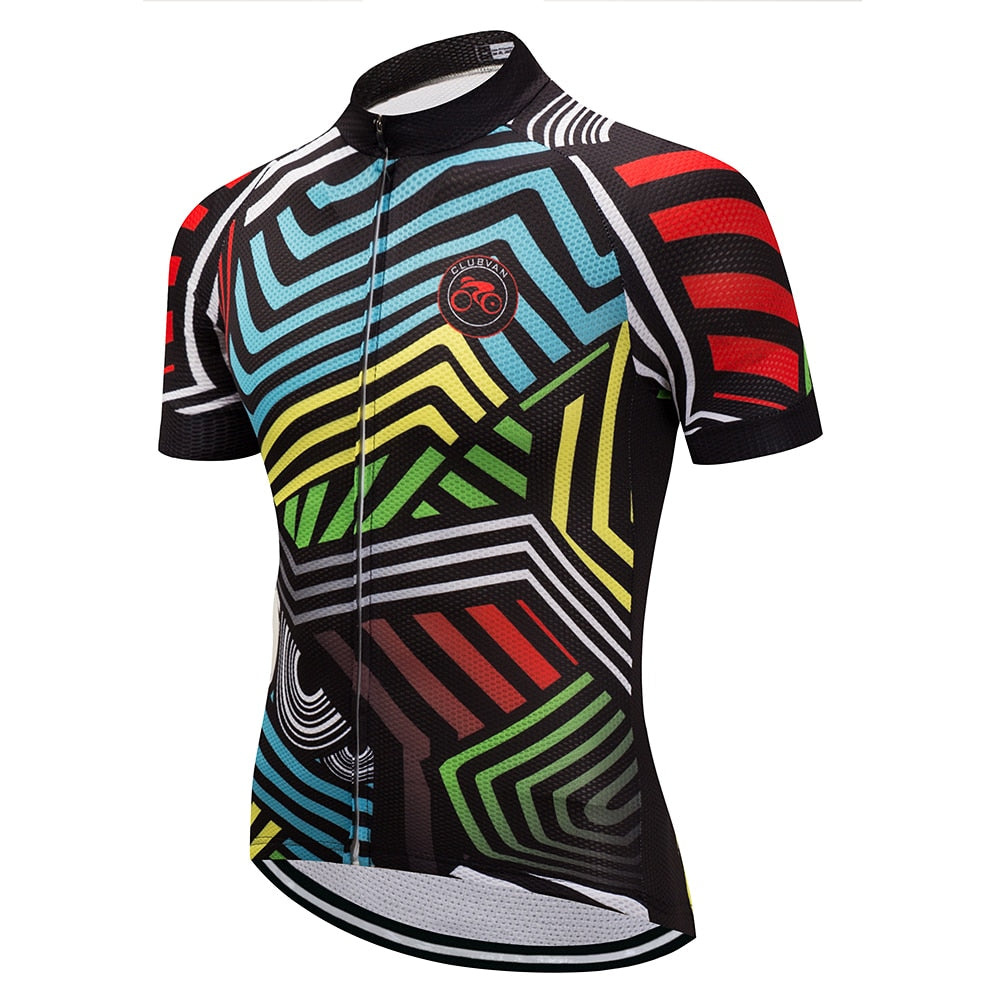 Men Short Sleeve Cycling Jersey